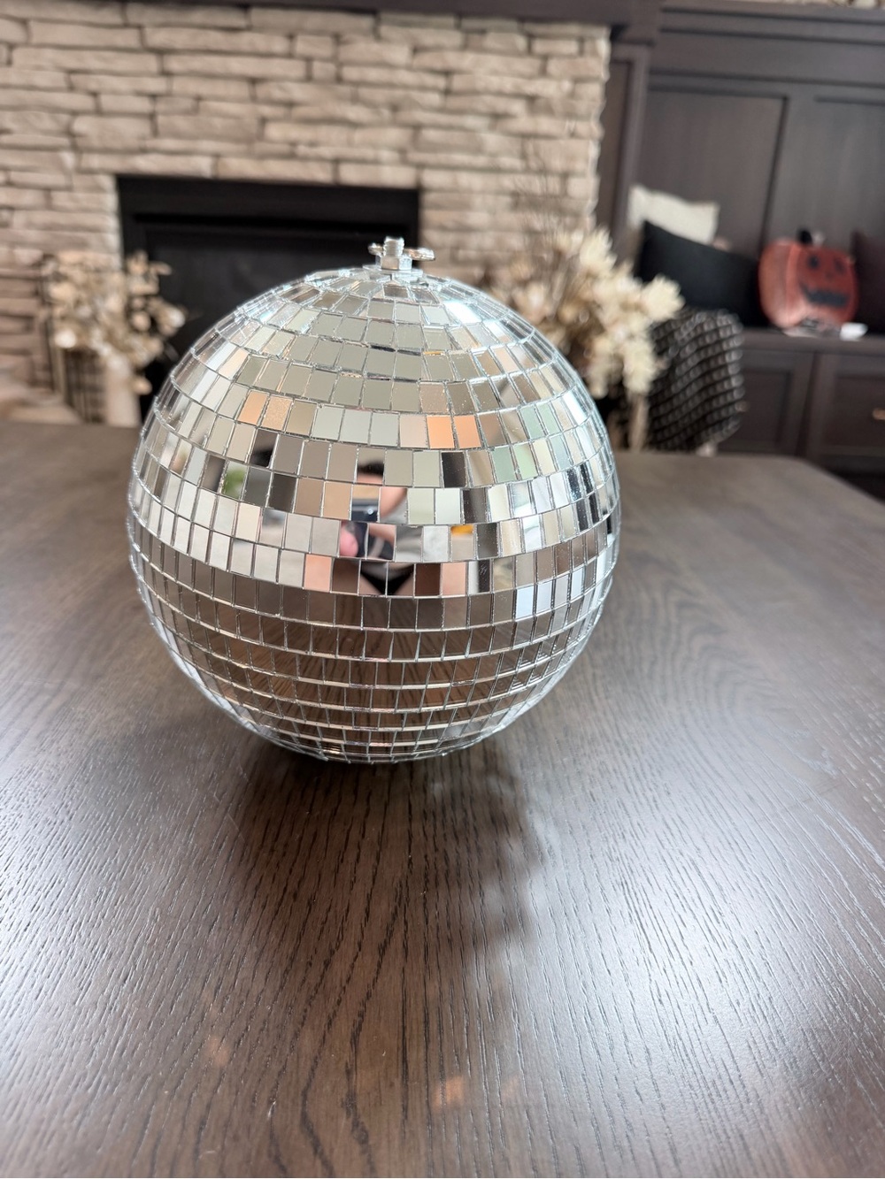 Silver Mirror Disco Ball Party Décor